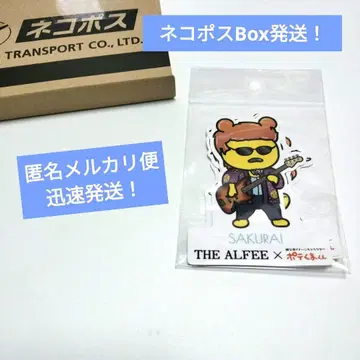 [ 네코포스 Box 발송 ] 포테곰 x THE ALFEE 스티커 포테곰
