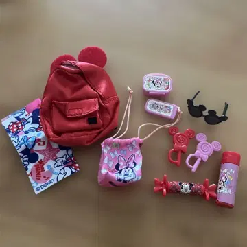 디즈니 미니 마우스 백팩 잡화 세트 리카짱