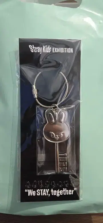 Stray Kids 전시회 한정판 키링 리비트