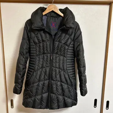 새상품급, 이태리 탄 블랙 롱 다운 자켓