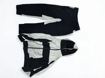 EMPORIO ARMANI 셋업 자켓 x 팬츠 블랙 x 그레이