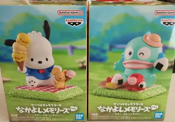 산리오 나카요시 메모리즈 피규어 포차코 한교동 세트