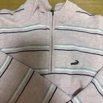 라코스테 하프 지퍼