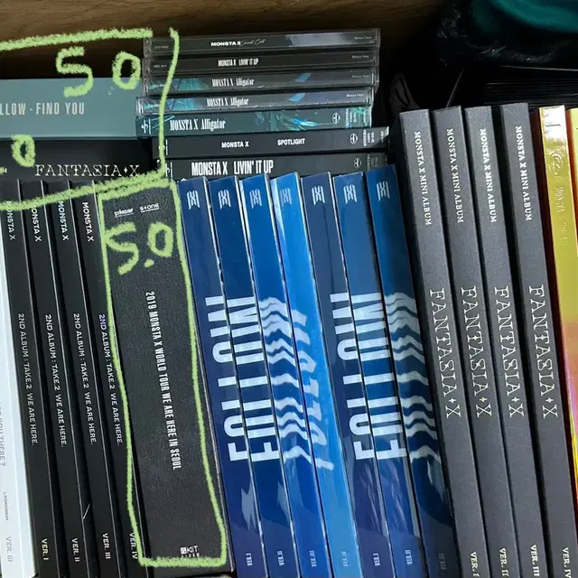 몬스타엑스 개봉앨범 판매