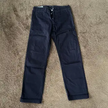 SASSAFRAS 폴 리프 팬츠 네이비