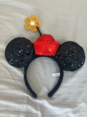 미키 귀 머리띠 스팽글