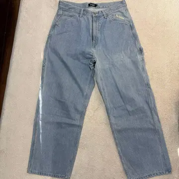 XLARGE 라이트 블루 데님 팬츠 34