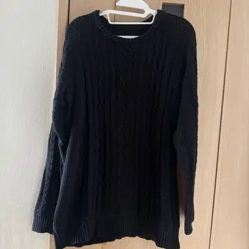 우노피우노우과레토레 릴랙스 나노 유니버스 케이블 니트 스웨터