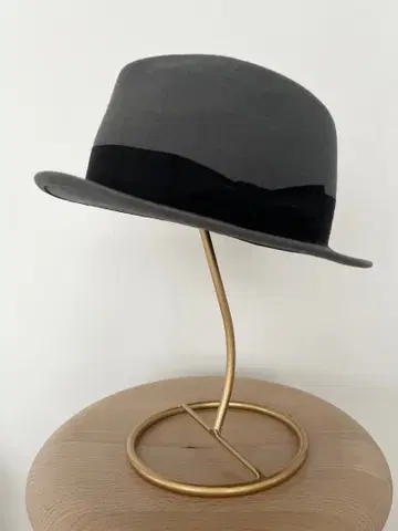 DRAGON HAT 드래곤햇 중절모 그레이 블랙리본