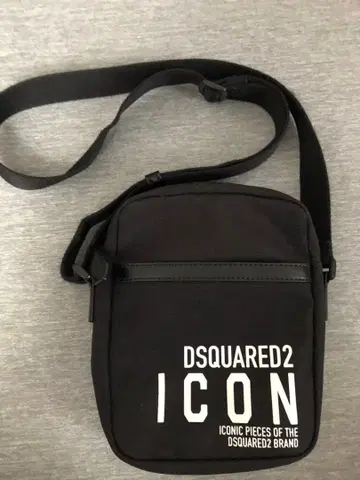 DSQUARED2 ICON 숄더백 블랙