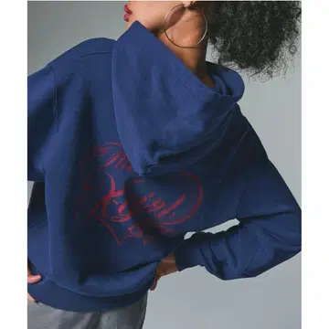 X-girl 후드티 L 사이즈 택 포함 미사용 새상품