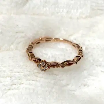 VENDOME AOYAMA K10 핑크 골드 반지