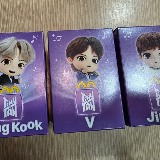 맥도날드 해피밀 bts / 정국 / v / 지민