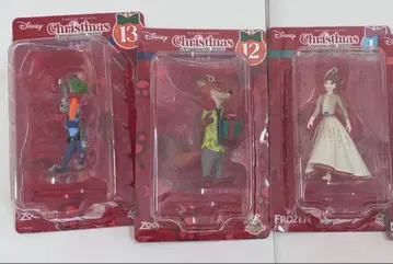 디즈니 오너먼트 3개 세트 닉 주디 안나