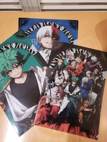 최강 점프 1월호 클리어 파일 나의 히어로 아카데미아