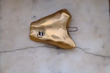 플뤼 골드 헤어 클립 한정판