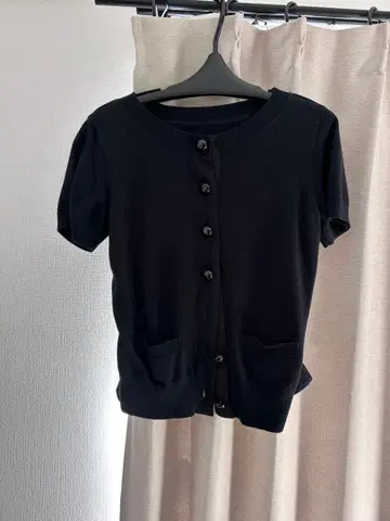 sakai 반팔 가디건 프릴 M