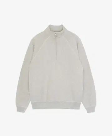 FRONT11201 S 사이즈 하프 지퍼 맨투맨