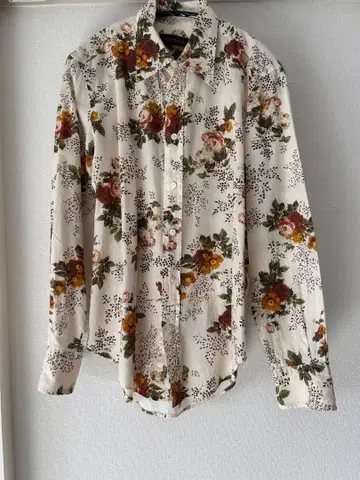 캬바 꽃무늬 셔츠