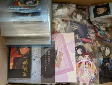 귀멸의 칼날 아크릴 스탠드 캔뱃지 폴라로이드풍 브로마이드 묶음 판매