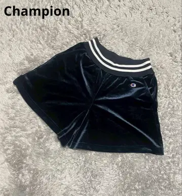 [ champion ] 챔피온(S) 숏팬츠 바지 블랙 벨로아