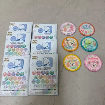 디즈니 더피 프렌즈 와펜 묶음 판매