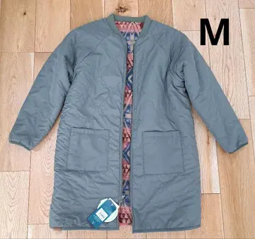 록시 노카라 롱 보아 나일론 자켓 리버서블 다운 M