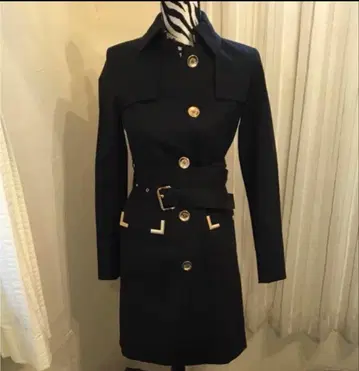 MICHAEL KORS 블랙 트렌치코트 XS