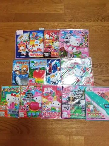 헬로키티 아오모리 한정판 지역 한정 지방 한정 푸치 타월 13장 세트