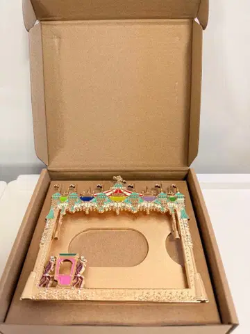 지브리파크 마녀의 계곡 한정판 회전목마 프레임 포함 달력