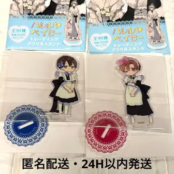 하레루야 베이비 훼미리마트 트레이딩 아크릴 스탠드 겨울 여름