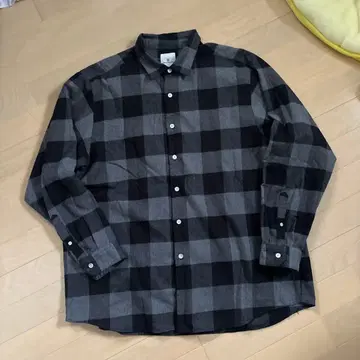 유니폼 익스페리먼트 체크 플란넬 셔츠 사이즈 2