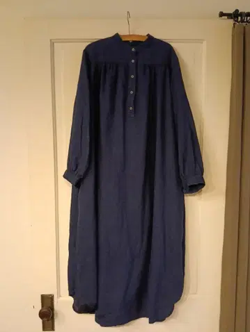 [ 포그린워크 ] 린넨 원피스