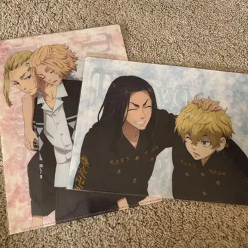 도쿄 리벤저스 클리어 파일 세트