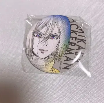 진격의 거인 season 3 WIT STUDIO 캔뱃지 미카사