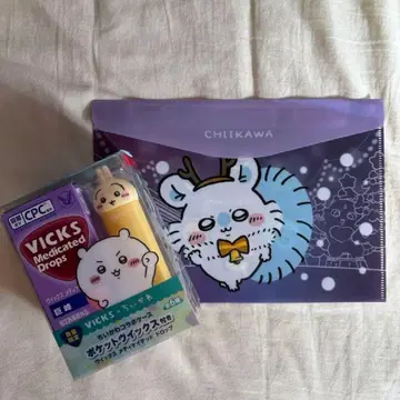 세븐 치이카와 플랫 케이스 모몽가 치이카와 VICKS 토끼