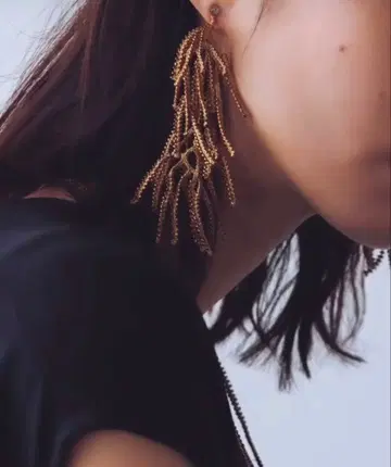 fua Truth 귀걸이 BRONZE L