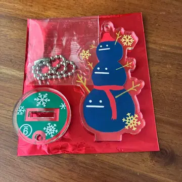 그라니프 뷰티풀 섀도우 아크릴 스탠드 키링 눈사람