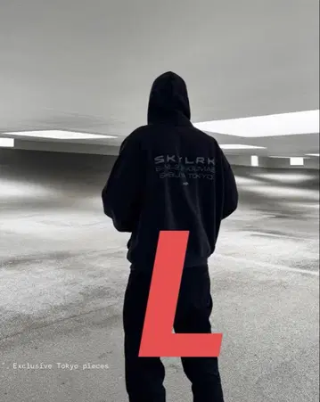 skylrk Tokyo pop up 한정판 후디