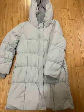 라이트 그레이 M 다운 자켓