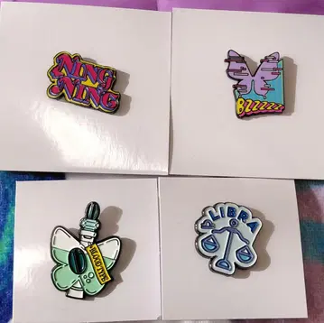 aespa 닝닝 핑 배지