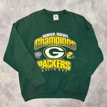 90s 빈티지 NFL PACKERS USA제 맨투맨 XL