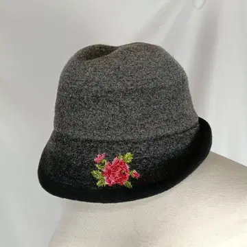 FEILER 페이러 햇 모자 울 블랙 그레이 B4057