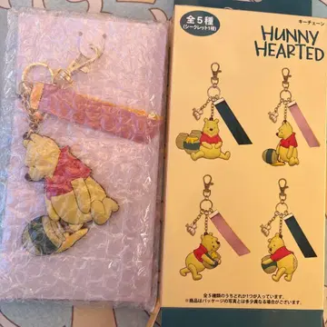 푸우 키체인 가로 허니 포트 도쿄 디즈니 리조트