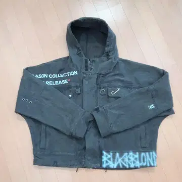 한국 스트릿 BLACKBLOND 데님 자켓