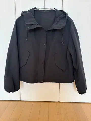 메루카리 코튼 블렌드 숏 후드티