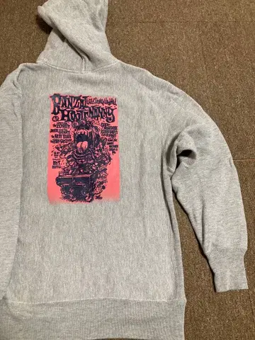 BANZA! HOOTIN' 그레이 후드티