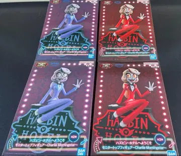 해즈빈 호텔에 오신 것을 환영합니다 모니터 탑 피규어 찰리 4체 세트