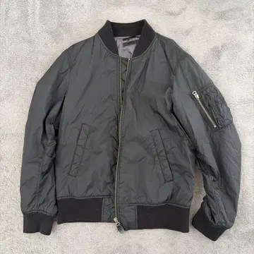 UNIQLO 블랙 MA-1 자켓