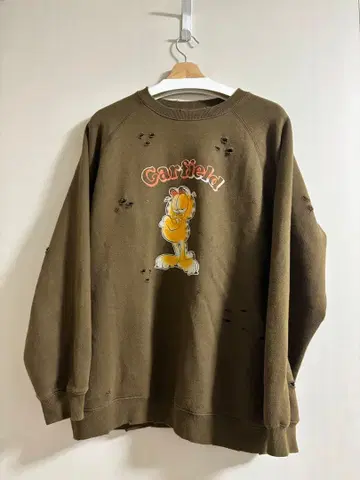 Garfield 프린트 맨투맨 FREAK'S STORE